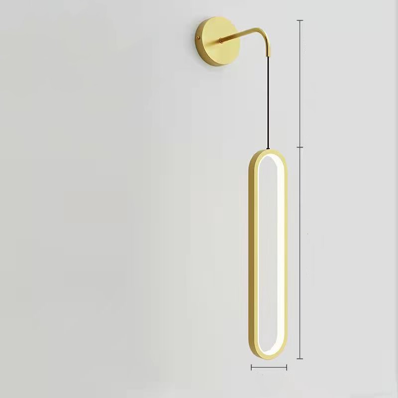 Lumisaxon | Bedside Wall Lamp Living Room Wall Light Bulb Nordic Minimalist