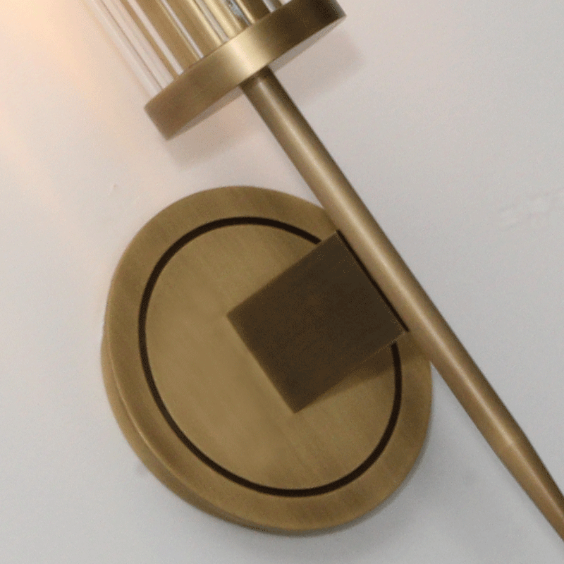 Lumisaxon | Post-Modern Model Room Living Room Bedroom Glass Wall Lamp