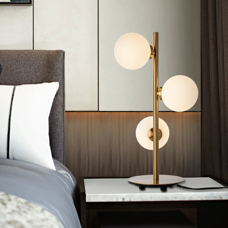Lumisaxon | Table Lamp Bedroom Personality Round Ball