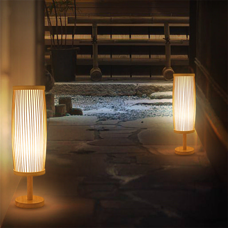 Lumisaxon | Japanese Style Atmosphere Table Lamp Rechargeable Retro