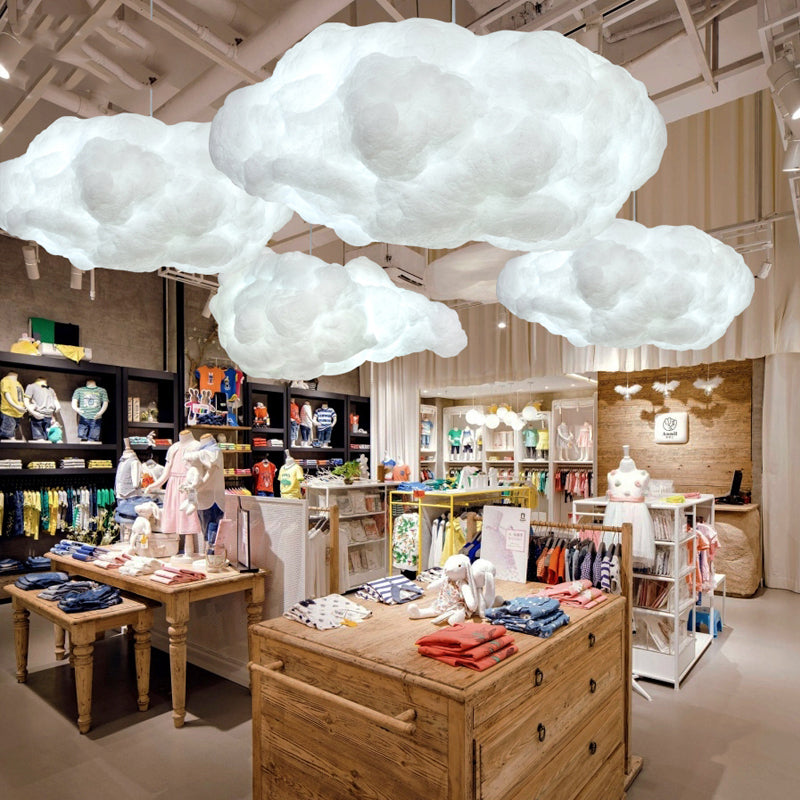 Lumisaxon | Cotton Floating Cloud Lamp Cloud Chandelier