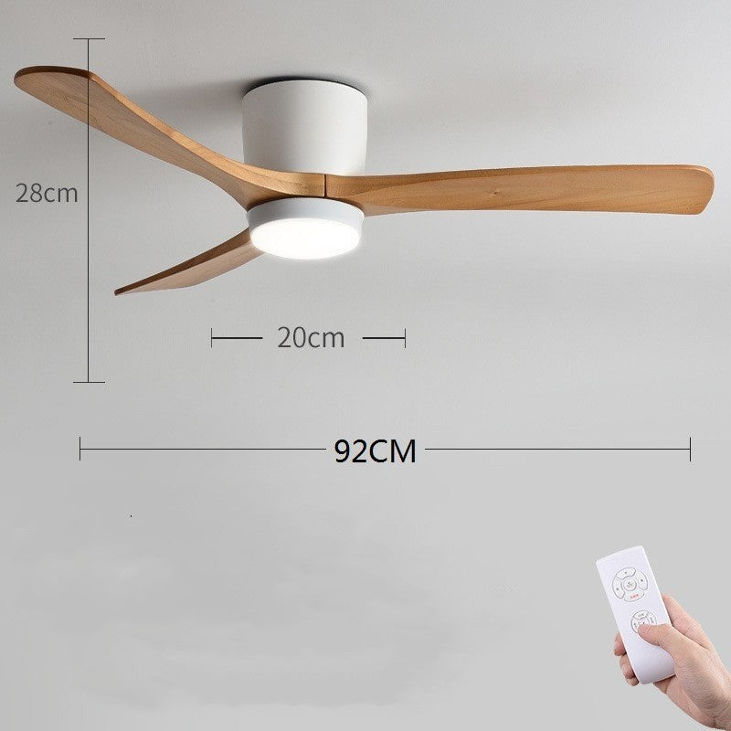 Lumisaxon | One Bedroom Electric Fan Pendant Lamp