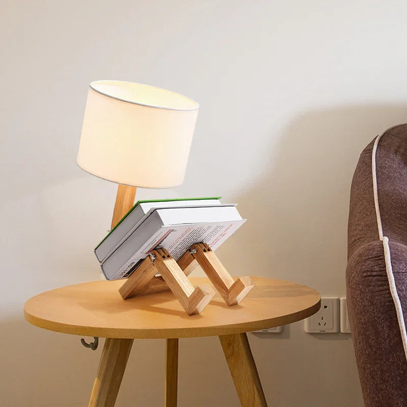 Lumisaxon | Table Lamp Bedroom Table Lamp Wooden