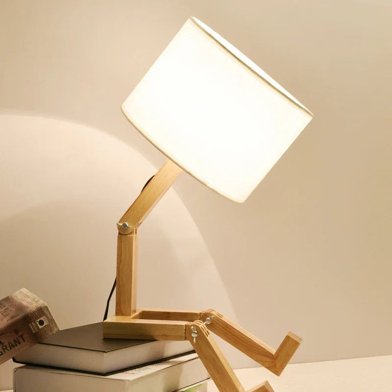 Lumisaxon | Table Lamp Bedroom Table Lamp Wooden