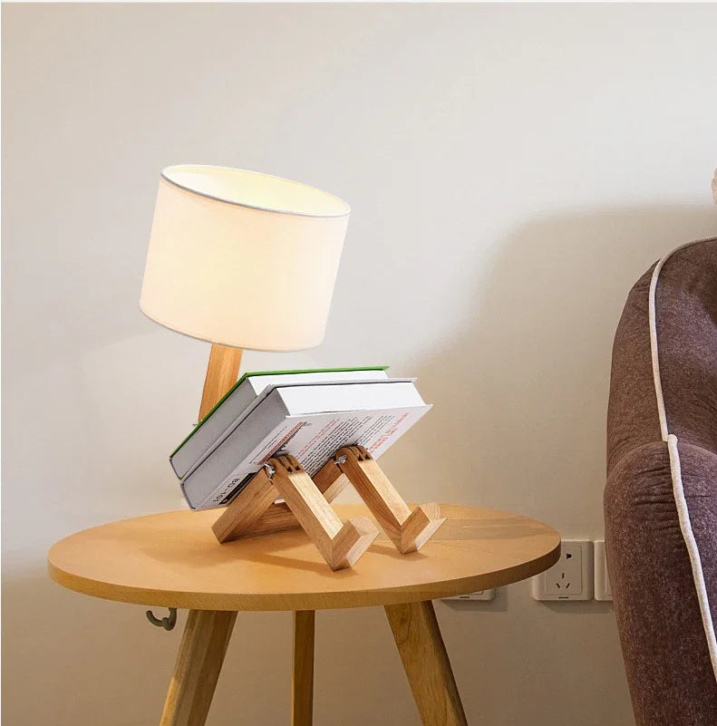 Lumisaxon | Table Lamp Bedroom Table Lamp Wooden