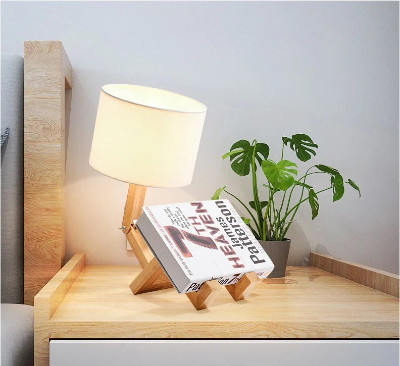 Lumisaxon | Table Lamp Bedroom Table Lamp Wooden