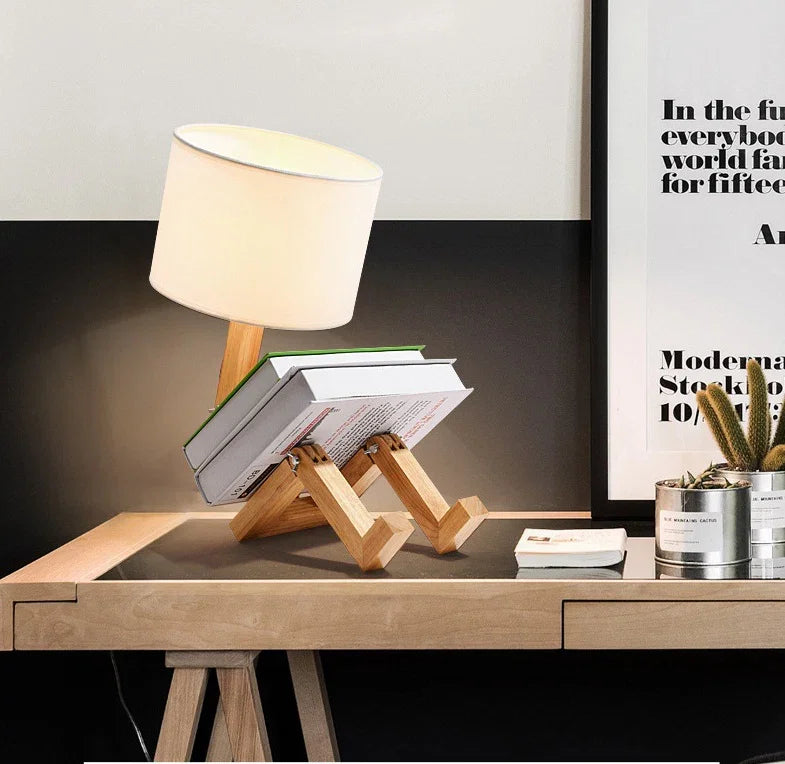 Lumisaxon | Table Lamp Bedroom Table Lamp Wooden