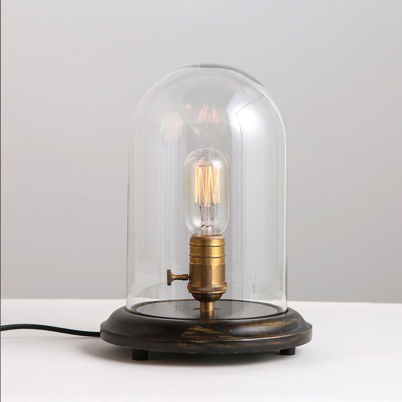 Lumisaxon | Wooden Table Lamp With Adjustable Brightness For Coffee Shop