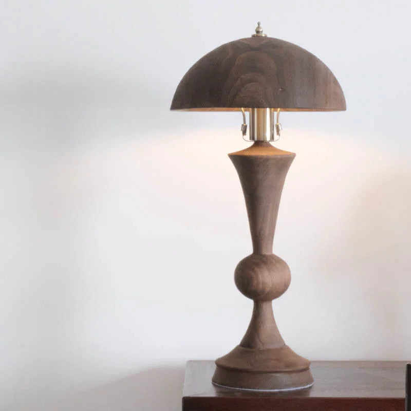 Lumisaxon | Chinese Retro Solid Wood Decorative Table Lamp