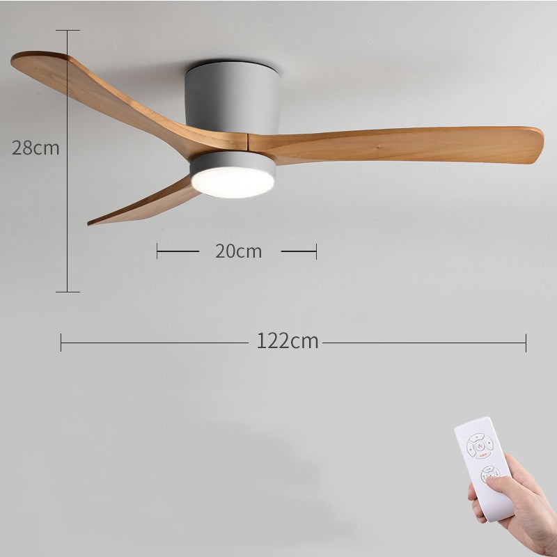 Lumisaxon | One Bedroom Electric Fan Pendant Lamp