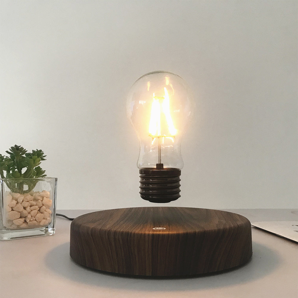 Lumisaxon | Magnetic Levitation Bulb Night Light Desktop Decoration Table Lamp Ornaments