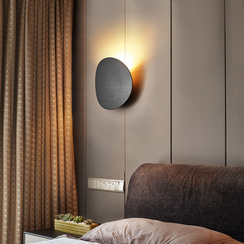 Lumisaxon | Simple Bedside Lamp Round Aisle Wall Lamp