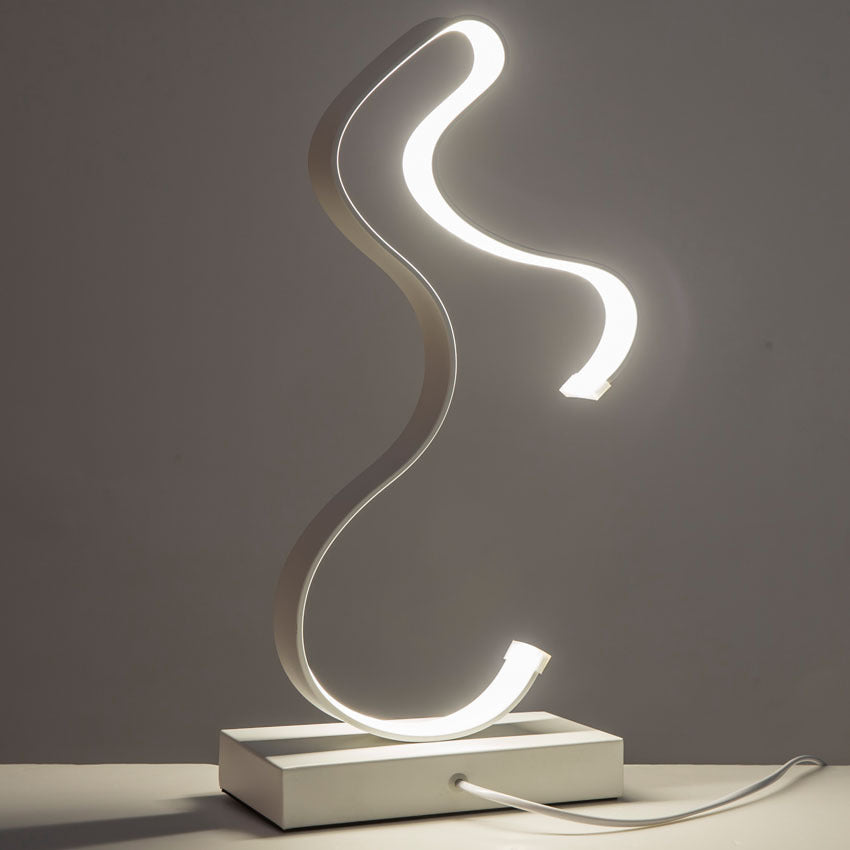 Lumisaxon | Post Shaped Table Lamp Romantic Bedroom