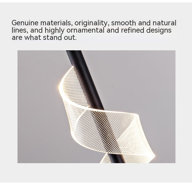 Lumisaxon | Modern Simple And Light Luxury Bedroom Bedside Chandelier