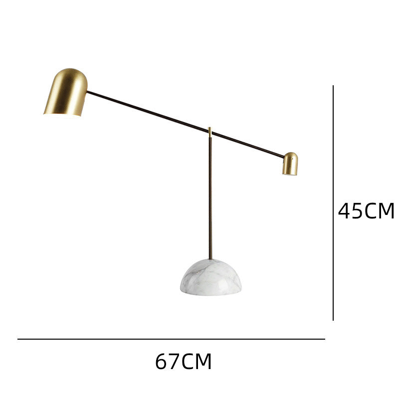 Lumisaxon | Simple Marble Table Lamp