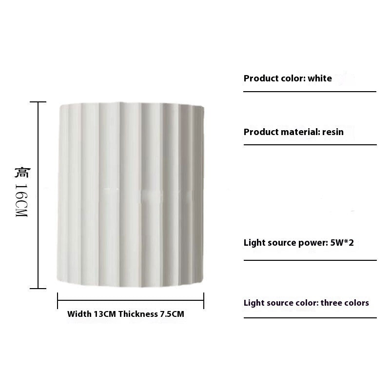 Lumisaxon | Bedroom Wall Lamp Simple Living Room Background Wall Lamp