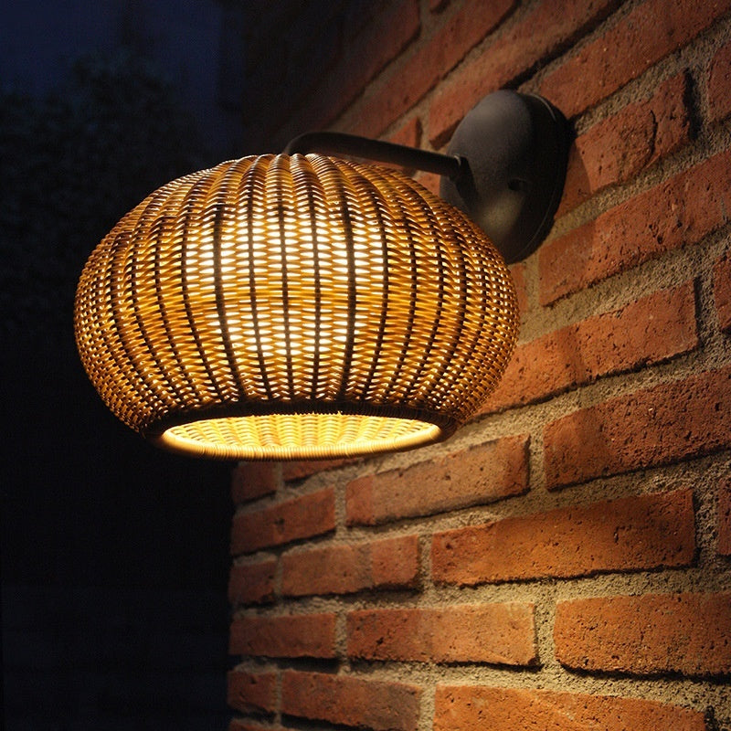 Lumisaxon | New Chinese Outdoor Vine Art Wall Lamp