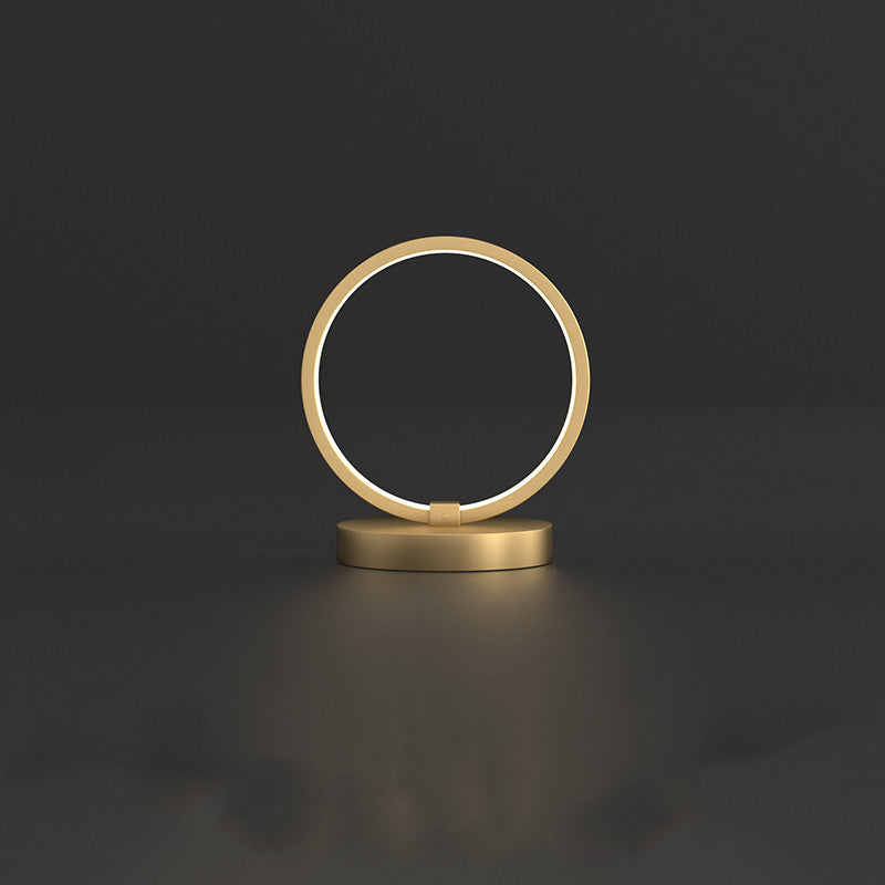 Lumisaxon | All Copper Table Minimalist Living Room Bedside Lamp