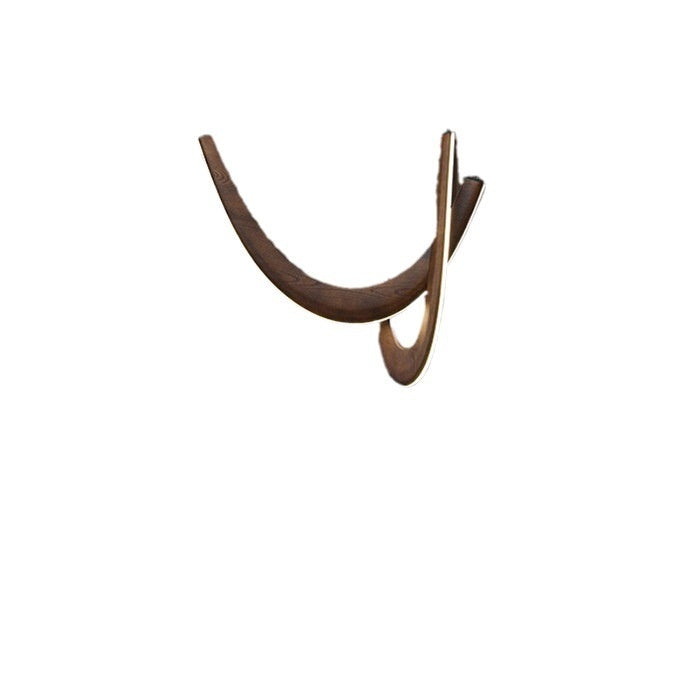 Lumisaxon | Artistic Living Room And Dining Room Minimalist Modern Solid-Wood U-Shaped Chandelier New Design