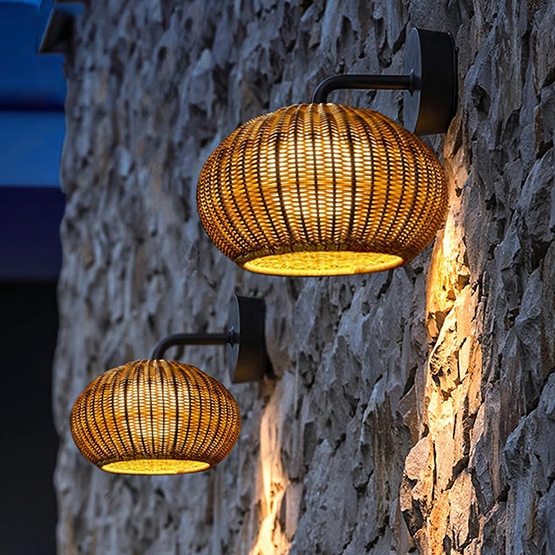 Lumisaxon | New Chinese Outdoor Vine Art Wall Lamp