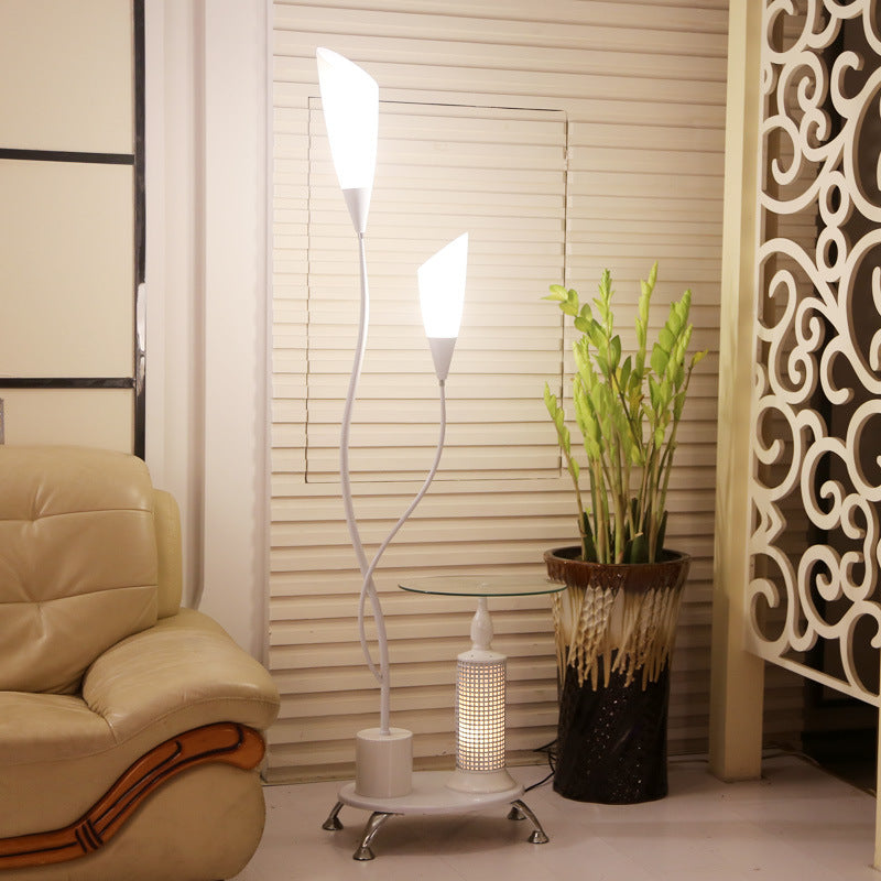 Lumisaxon | Lily Tea Table Floor Lamp Practical Living Room Bedroom