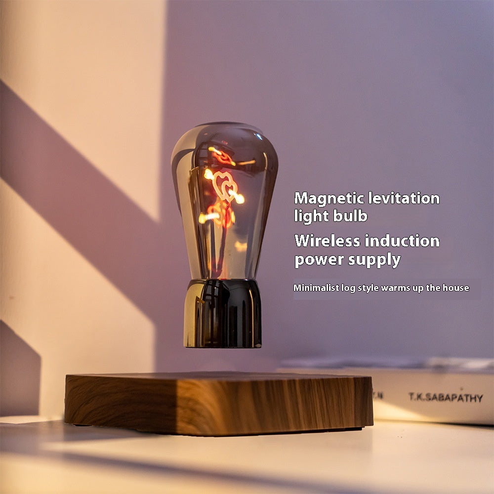 Lumisaxon | Magnetic Suspension Bulb Table Lamp Night Light Living Room Bedroom Study Room Decoration Desk Lamp