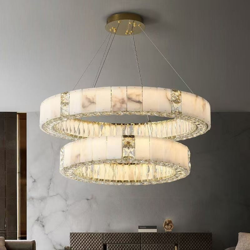 Lumisaxon | Affordable Luxury Crystal Onyx Chandelier For Hotels And Clubs