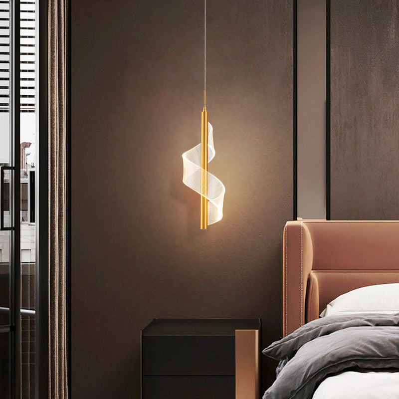 Lumisaxon | Modern Simple And Light Luxury Bedroom Bedside Chandelier