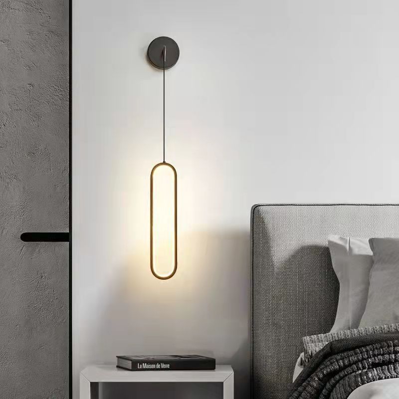 Lumisaxon | Bedside Wall Lamp Living Room Wall Light Bulb Nordic Minimalist