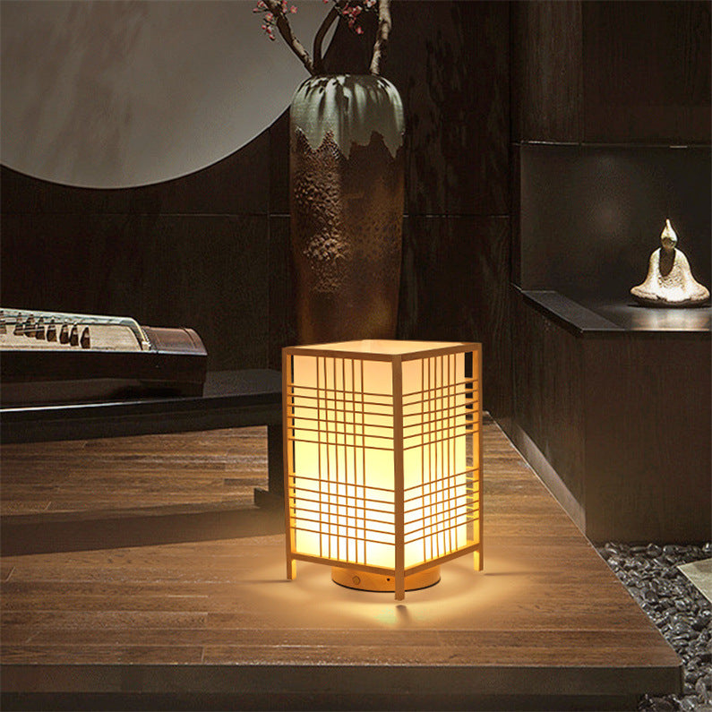 Lumisaxon | Japanese Style Atmosphere Table Lamp Rechargeable Retro