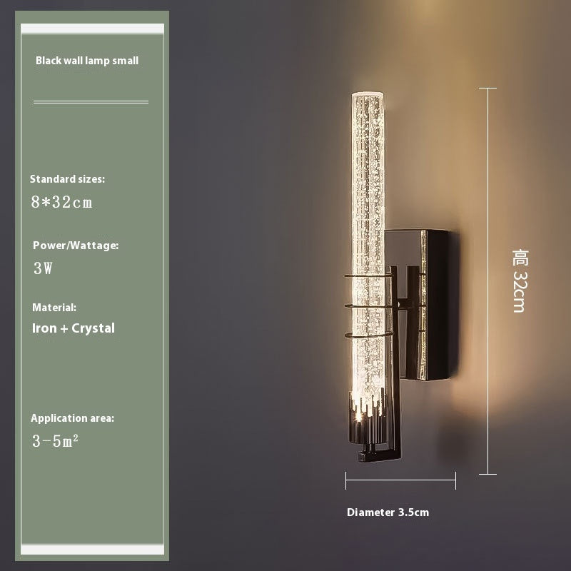 Lumisaxon | Bedroom Bedside Simple Background Wall Lamp