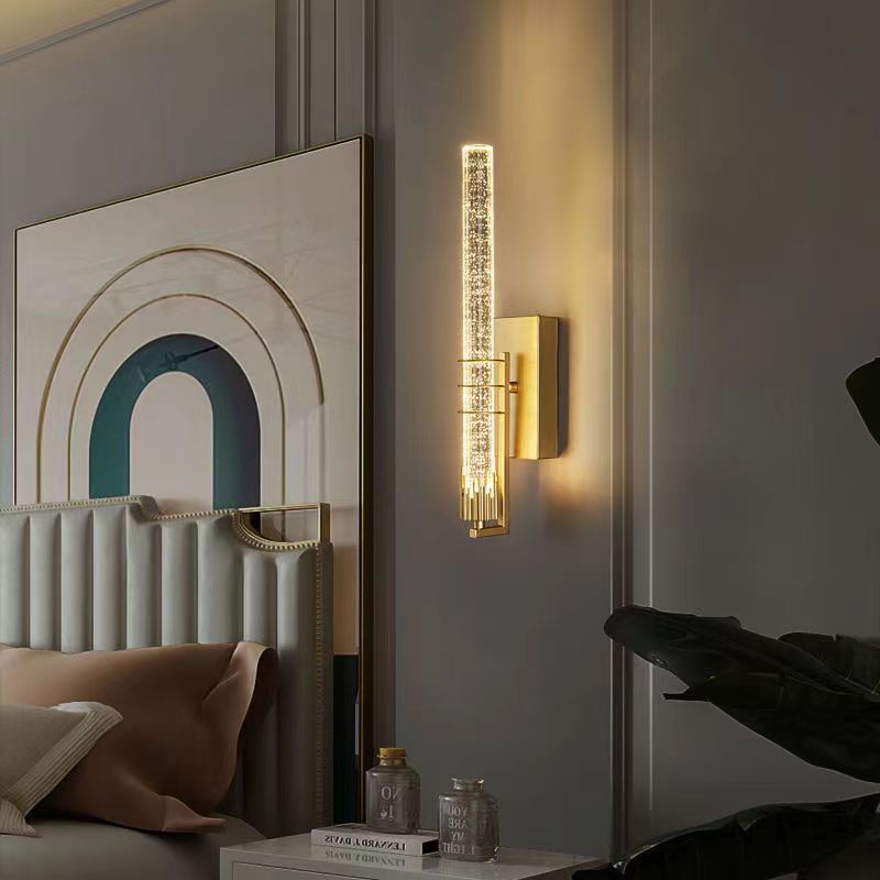 Lumisaxon | Bedroom Bedside Simple Background Wall Lamp