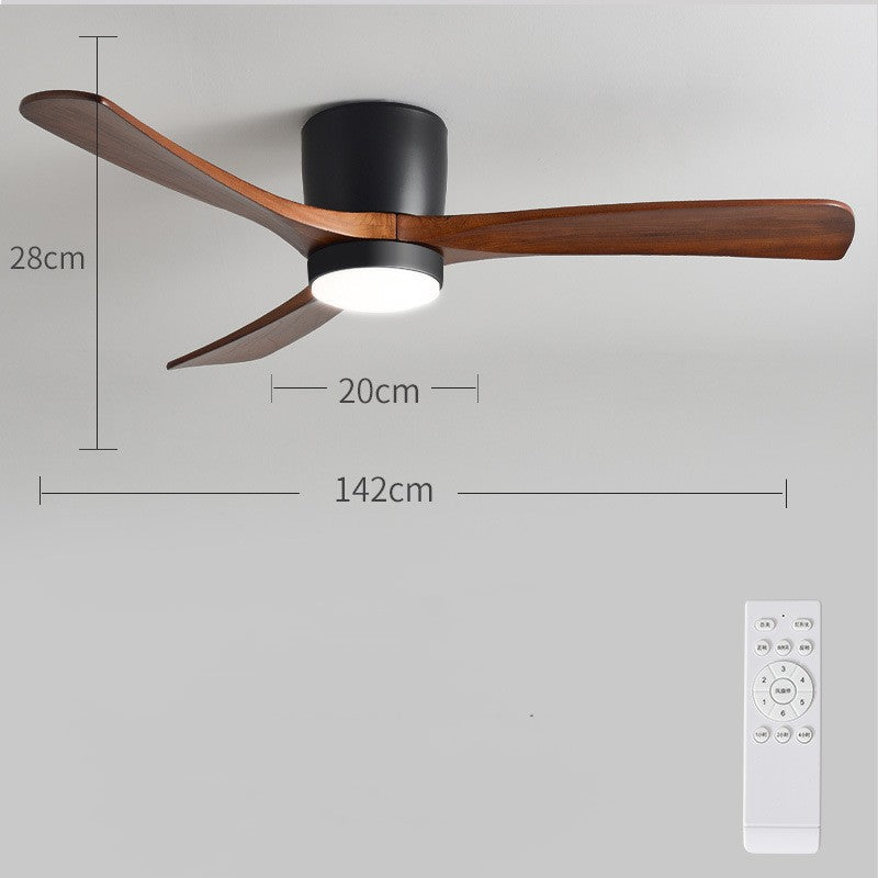 Lumisaxon | One Bedroom Electric Fan Pendant Lamp