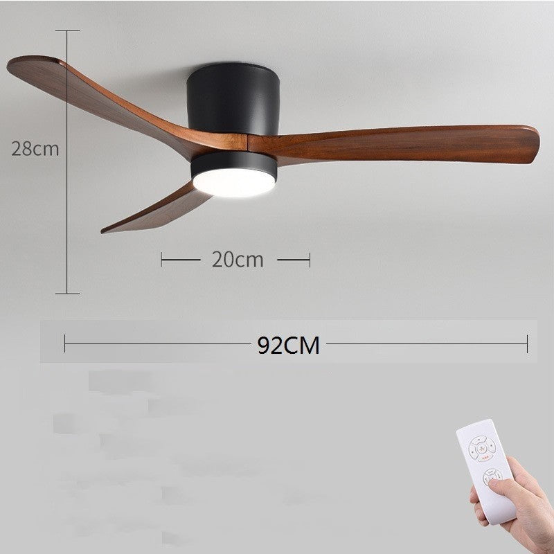 Lumisaxon | One Bedroom Electric Fan Pendant Lamp