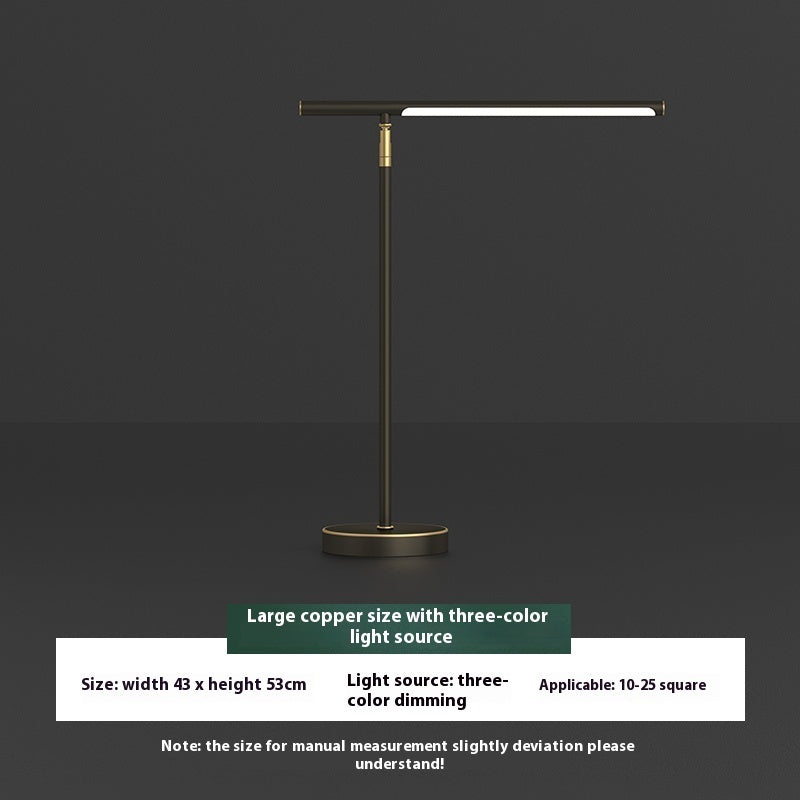Lumisaxon | Brass Modern Lamp Luxury Simplicity With Added Rocker Arm Table Lamp