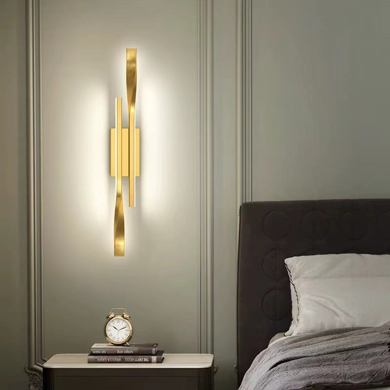 Lumisaxon | Nordic Bedroom Bedside Wall Lamp Living Room Background Wall Aisle Corridor Wall Lamp