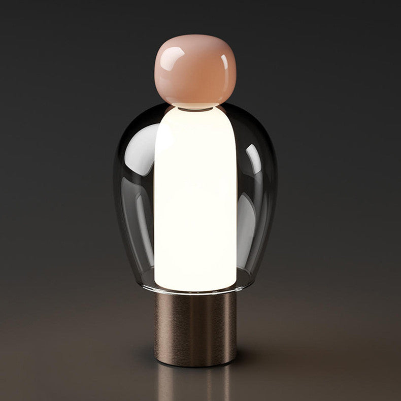 Lumisaxon | Simple Glass Table Lamp Nordic Living Room Dining Bar