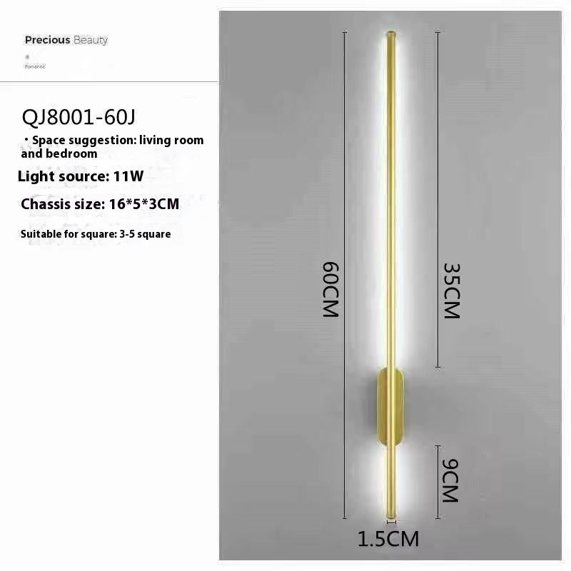 Lumisaxon | Strip Wall Lamp Bedroom Background Decoration
