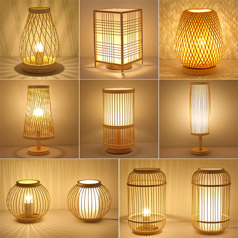 Lumisaxon | Japanese Style Atmosphere Table Lamp Rechargeable Retro