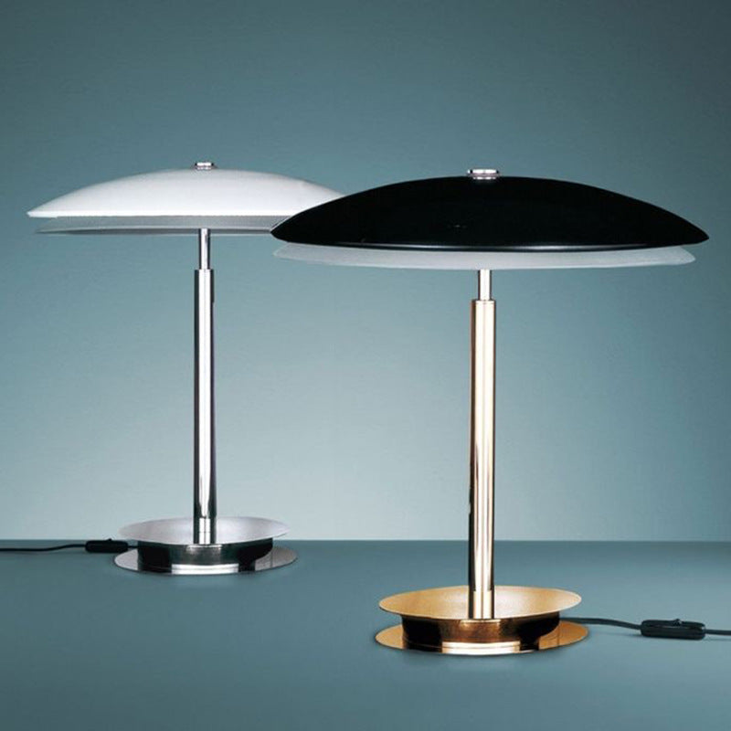 Lumisaxon | Mushroom Wrought Iron Simple Bedroom Bedside Lamp Metal Table Lamp