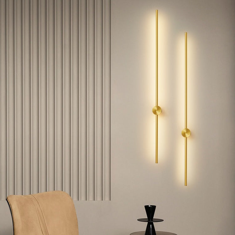 Lumisaxon | Rotatable Minimalist Strip Wall Lamp Living Room Wall Light Bulb
