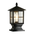 Lumisaxon | Simple Outdoor Pillar Lamp Waterproof And Rust-Proof