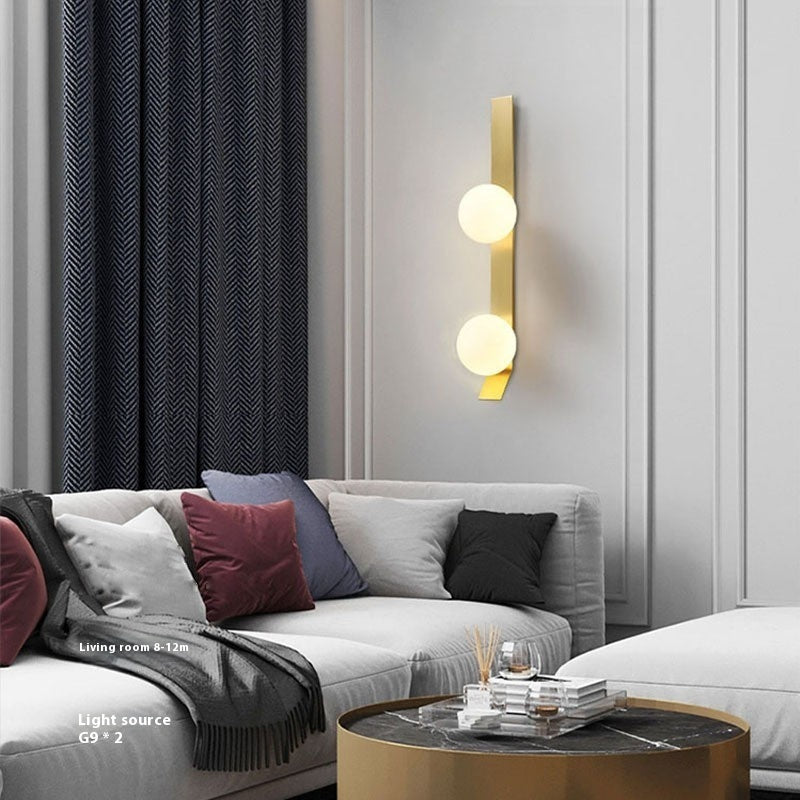 Lumisaxon | Bedroom Bedside Lamp Hotel Background Wall Stairs Aisle Hallway Wall Lamp