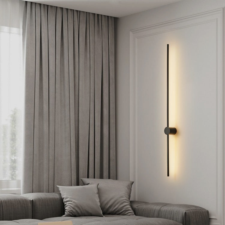 Lumisaxon | Rotatable Minimalist Strip Wall Lamp Living Room Wall Light Bulb