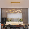 Lumisaxon | Led Dining-Room Lamp Nordic Room European Simple Designer Office Golden Chandelier