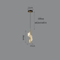 Lumisaxon | Modern Simple And Light Luxury Bedroom Bedside Chandelier