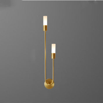 Lumisaxon | All Copper Wall Lamp Simple Aisle Exhibition Hall Bedroom Wall Lamp