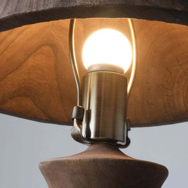 Lumisaxon | Chinese Retro Solid Wood Decorative Table Lamp