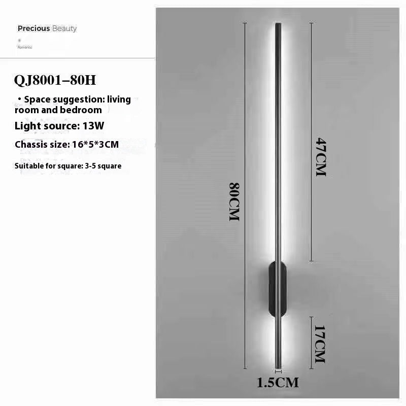 Lumisaxon | Strip Wall Lamp Bedroom Background Decoration