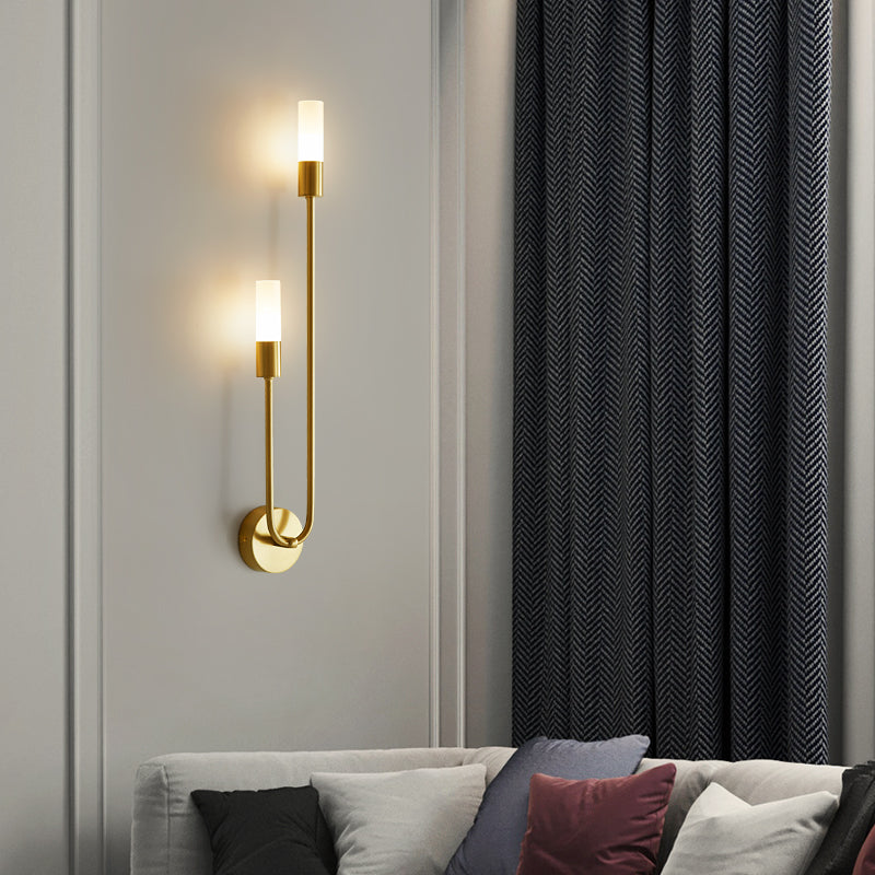 Lumisaxon | All Copper Wall Lamp Simple Aisle Exhibition Hall Bedroom Wall Lamp